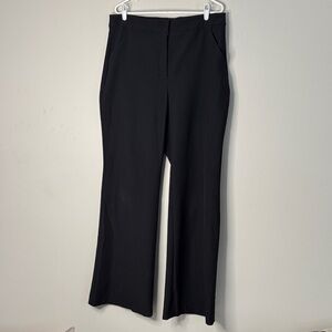 Express Editor Flare Trouser High Rise - Black Women's Pants